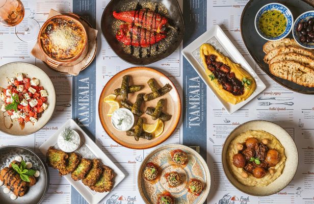 Kos heritage family dinner with 4-course Greek meal and Koan wine