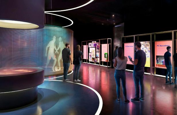 Andrés Iniesta interactive exhibition in Barcelona