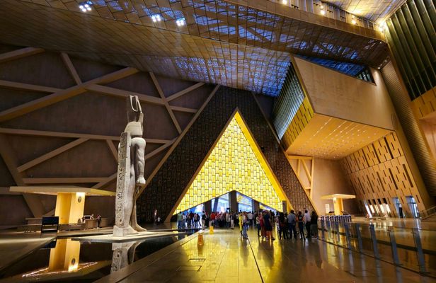 Cairo small-group tour from Sharm, Grand Museum, pyramids and Khan