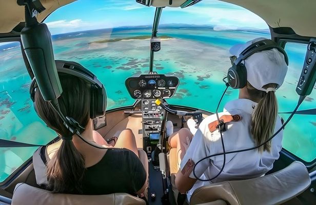Cannes private helicopter tour over Croisette waterfront