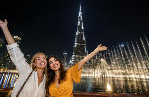 Evening Dubai city tour and Burj Khalifa ticket