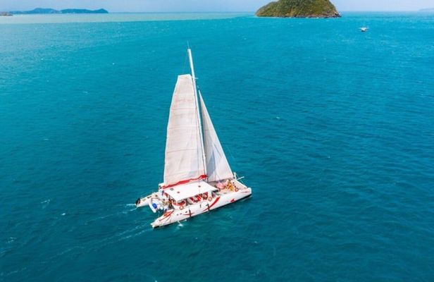 Coral and Racha islands catamaran tour with lunch from Phuket