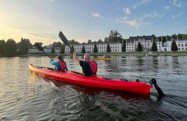 Guided sunset kayak eco-tour in Stockholm City