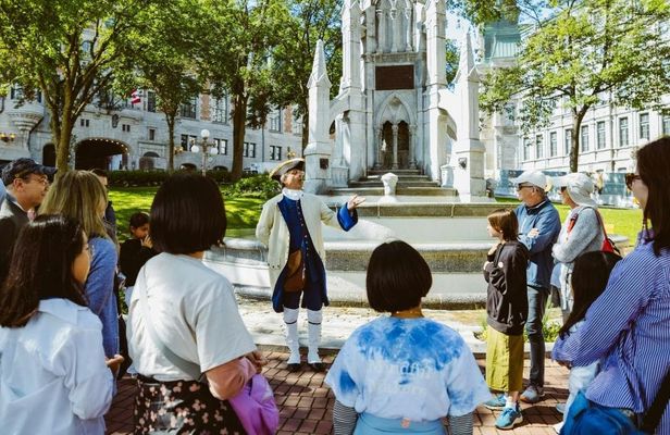 Quebec city under siege military walking tour