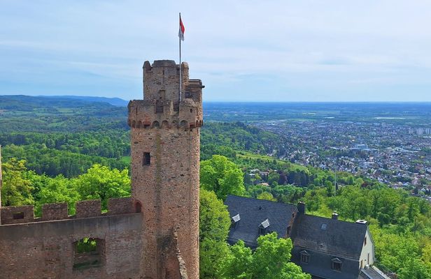 Three hilltop castles tour along the Bergstrasse