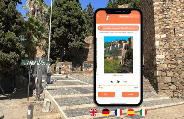 Alcazaba of Málaga skip-the-line ticket with audio guide