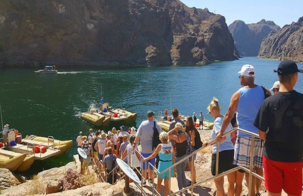 Hoover Dam half-day raft tour from Las Vegas