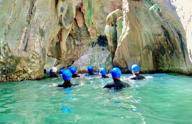 Guided Benahavís river walk and canyoning adventure near Marbella