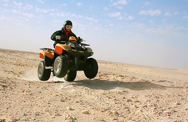 Half-day Hurghada Desert Quad Bike Tour with Camel Ride and Tea