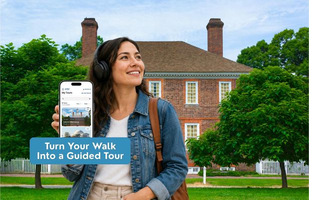 Colonial Williamsburg self-guided audio walking tour