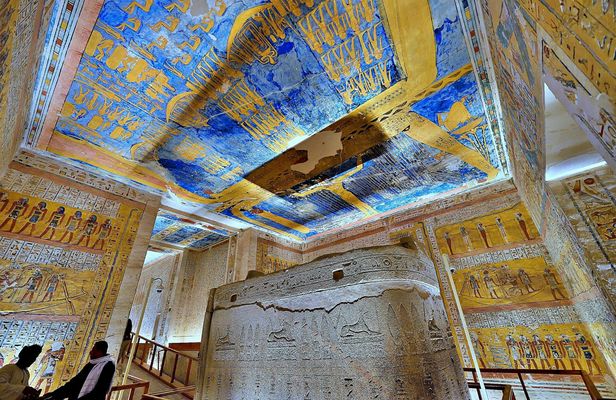 Dendera Temple, Kings Valley, felucca cruise and lunch from Marsa Alam