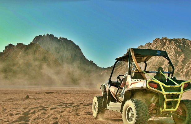 Buggy car sunset with barbecue and camel ride in Marsa Alam