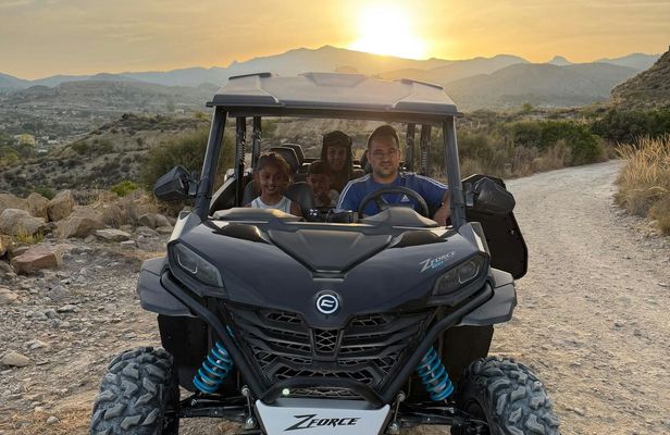 Villajoyosa coast and mountains guided buggy tour