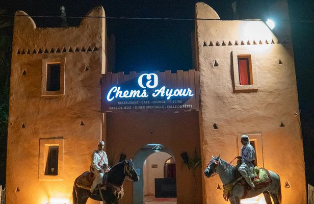 Fantasia Show with Moroccan Dinner from Agadir and Taghazout
