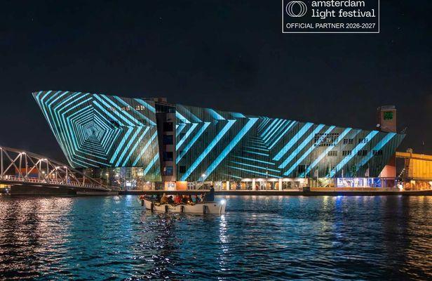 Amsterdam Light Festival Open Boat Cruise with Audio Guide