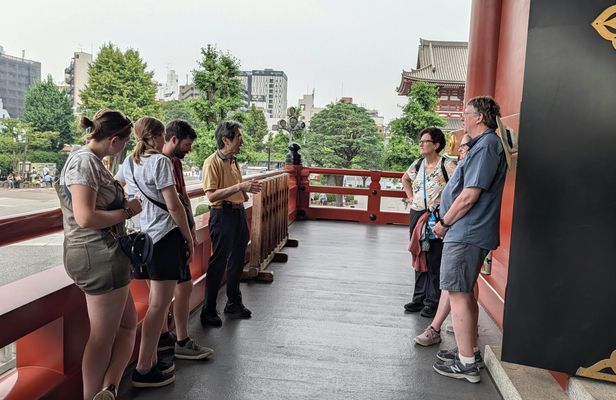 3.5-hour big-picture history walk of Asakusa with a local guide