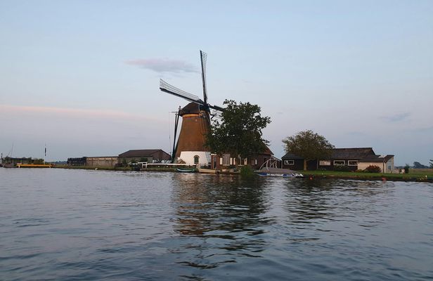 Katwijk cruise with Old Rhine, Roman Limes and Kagerplassen lakes