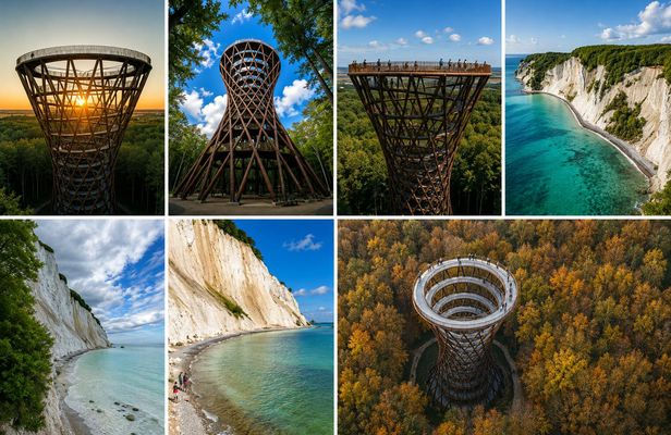 Møns Klint and Forest Tower full-day experience from Copenhagen