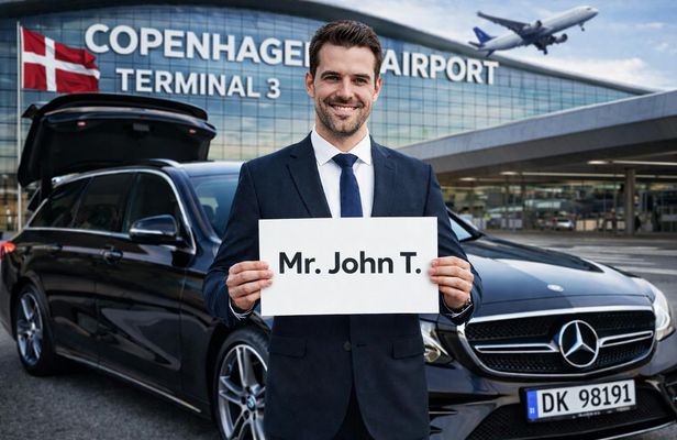Private airport transfer service in Copenhagen