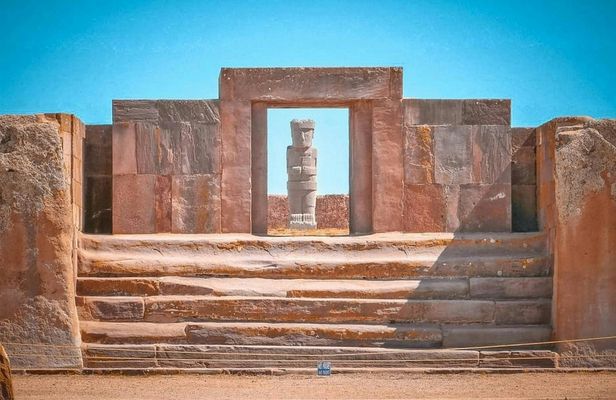 Tiwanaku archaeological site guided day trip from La Paz