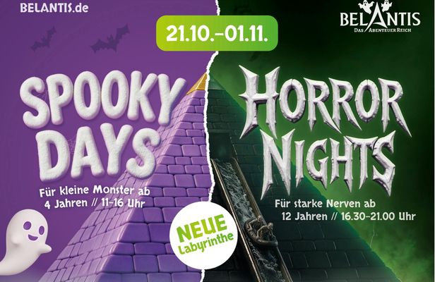 Halloween at BELANTIS Adventure Kingdom, Spooky Days and Horror Nights