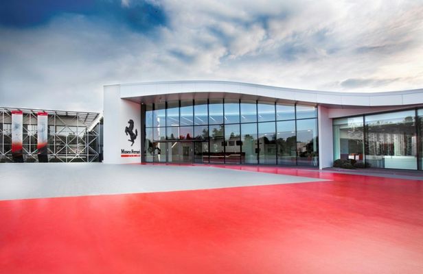 Ferrari museum ticket and bus transfer from Modena