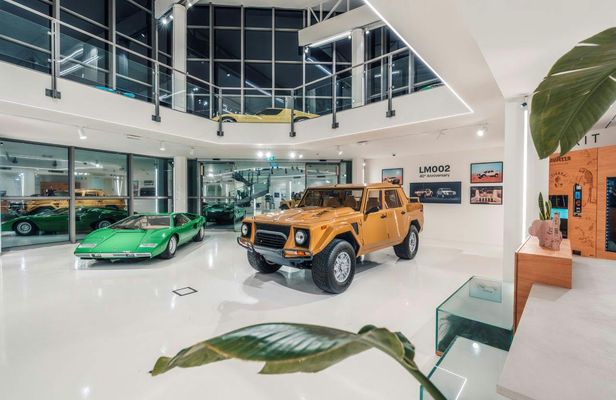 Lamborghini museum entry ticket and factory tour