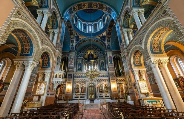 Athens Apostle Paul e-trike tour with candle lighting