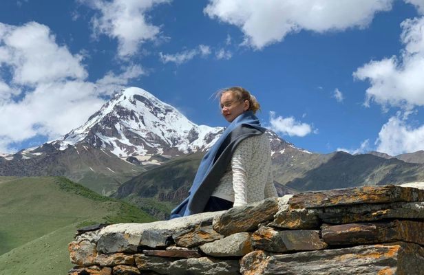 Day trip of Kazbegi Mountains, Ananuri  Fortress, Gudauri Ski Resort