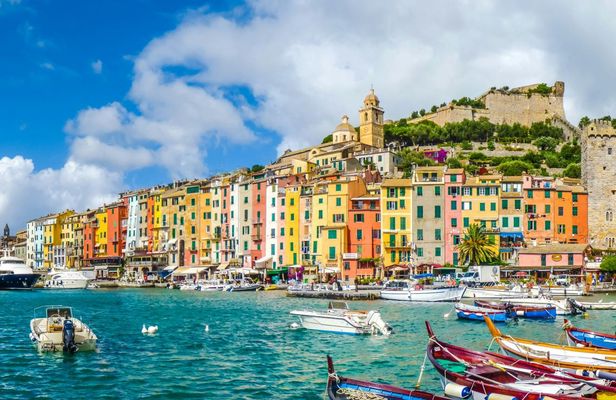 Cinque Terre, Portovenere and Lerici sunset boat tour