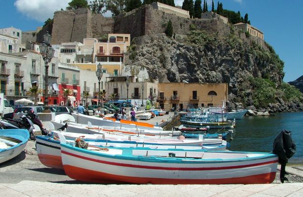 Lipari and Vulcano mini-cruise from Taormina