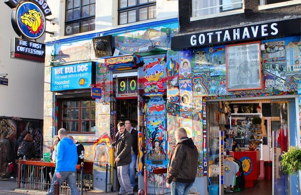 Amsterdam Red Light District and coffee shops tour