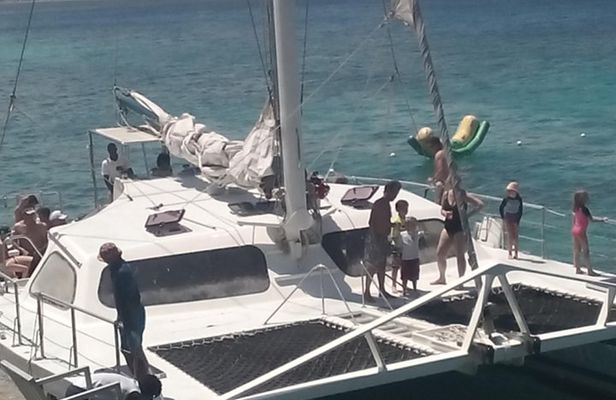 Reggae Catamaran Negril Jamaica Sail N Snorkel