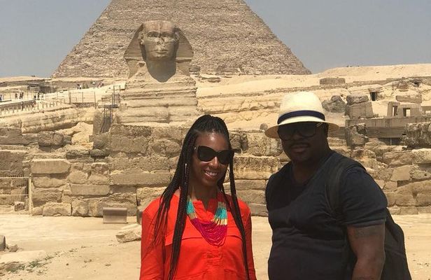 Full Day GizaPyramids,Sphinx,Grand Egyptian museum Bazzar, Nile 