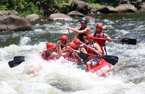 Upper Pigeon River Rafting Trip from Hartford