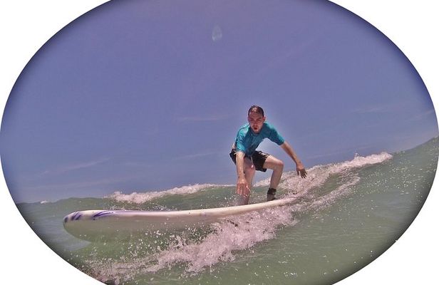 Professional surf lessons Dominican Republic, Cabarete, Encuentro