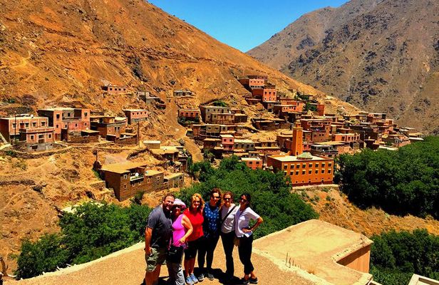 Atlas Mountains and 3 Valleys from Marrakech including Camel Ride