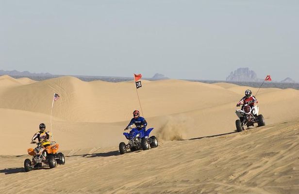 Abu Dhabi Quad Bike Desert Safari with 4W Dune Bashing & Off Road Adventure