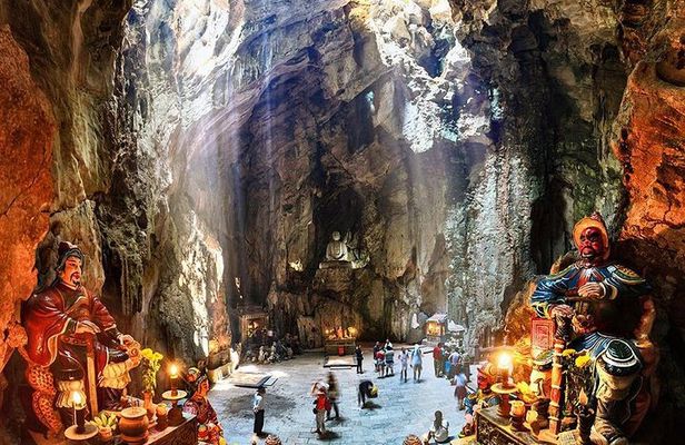 Hue to Hoi An or Hoi An to Hue by car via Hai Van pass, monkey mountain, beaches
