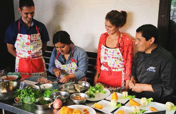Private Peruvian Cooking Class and Local Market and Exotic Fruit Tasting