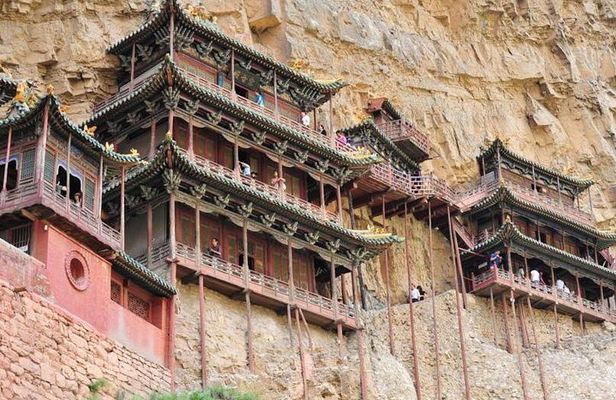 Datong Highlights Sightseeing: Hanging Monastery and Wooden Pagoda