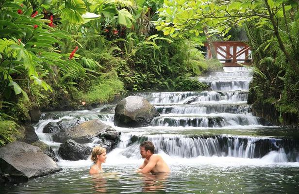 Arenal Volcano One Day and Hotsprings from Guanacaste Incl. Meals