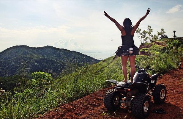 Jaco Canopy Zipline and ATV Combo Adventure