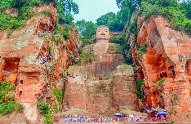 Private Day Tour: Chengdu Panda and Leshan Buddha