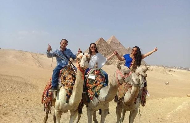 Tour in Pyramids, Ride Camel or Horse With Lunch
