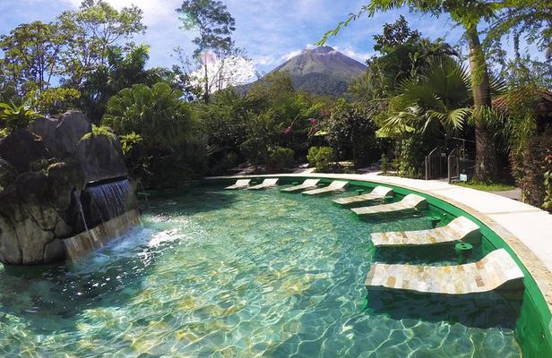Skip the Line: Mineral Hot Springs Full Day Ticket w/ Optional Lunch or Dinner