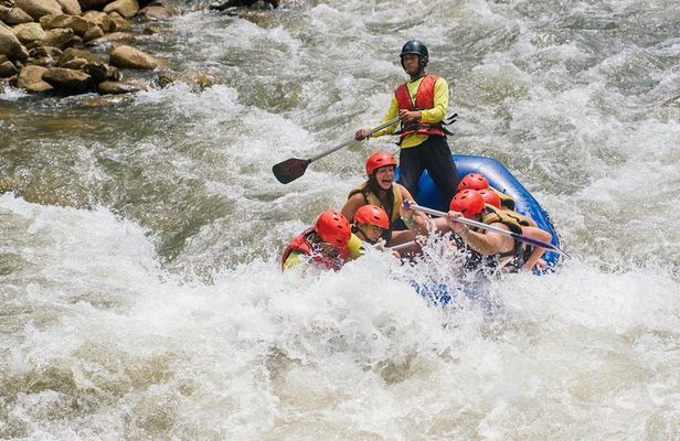 White-water Rafting with Ziplining in Phangnga