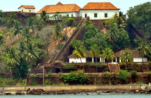On a Fort Trail in Goa with a guide