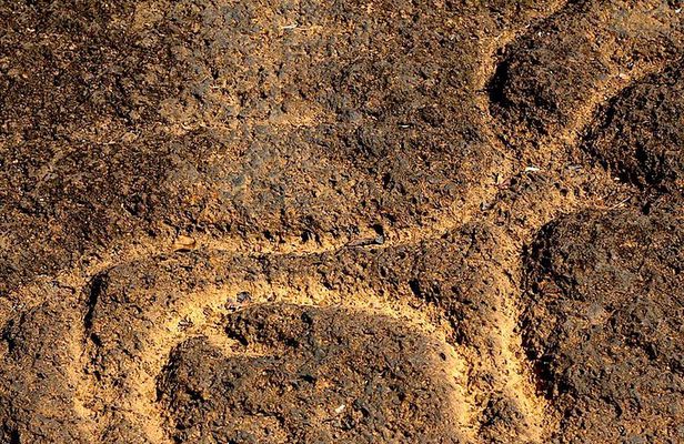 Private Goa tour of ancient rock art, laterite cave and bubble lake with lunch