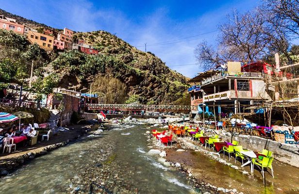 Priavte Day Trip to Lake Takerkoust,Asni and Ourika Valley from Marrakech